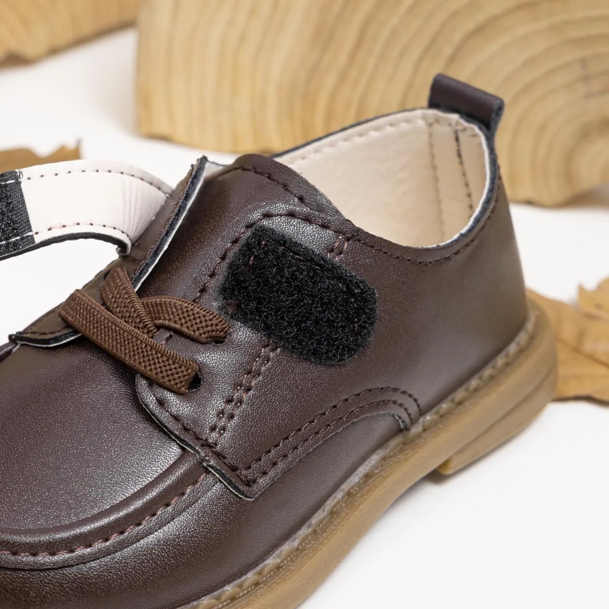 Casazoe Infant Baby Boys Girls Oxford Shoes PU Leather Wedding Loafers Brogue Toddler Baptism Dress Shoes First Steps Walking Flat Lazy Crib Shoe