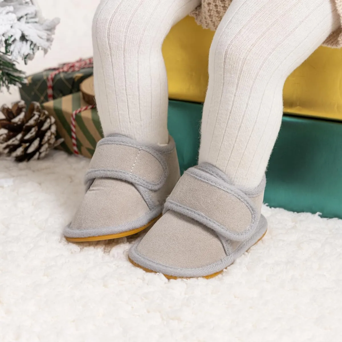 Casazoe Infant Baby Boys Girls Oxford Shoes PU Leather Wedding Loafers Brogue Toddler Baptism Dress Shoes First Steps Walking Flat Lazy Crib Shoe