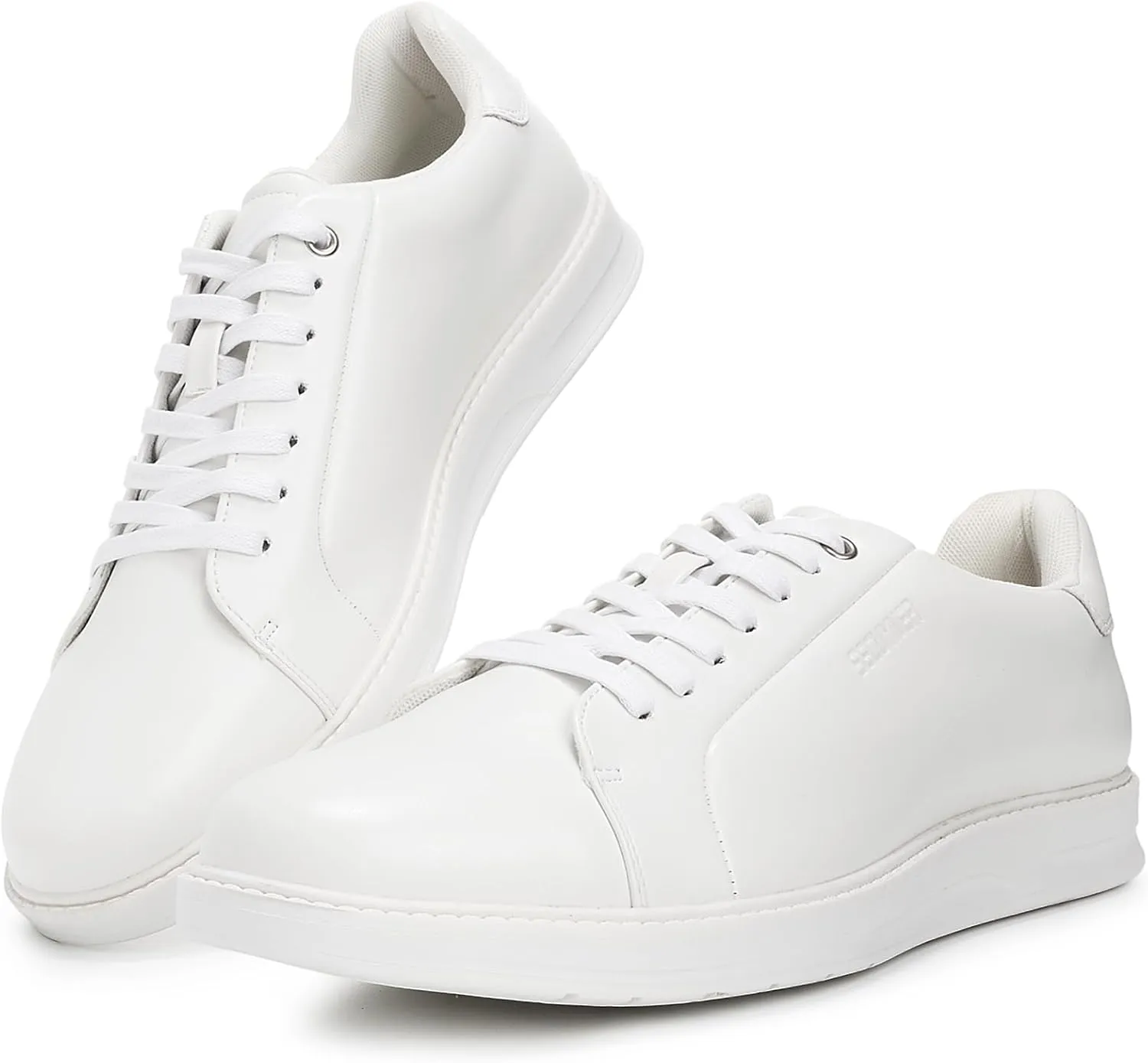 Men's Dress Shoes Classic Casual Oxfords Shoes for Men Brogues Wing Tips Lace Up Punched Round Toe