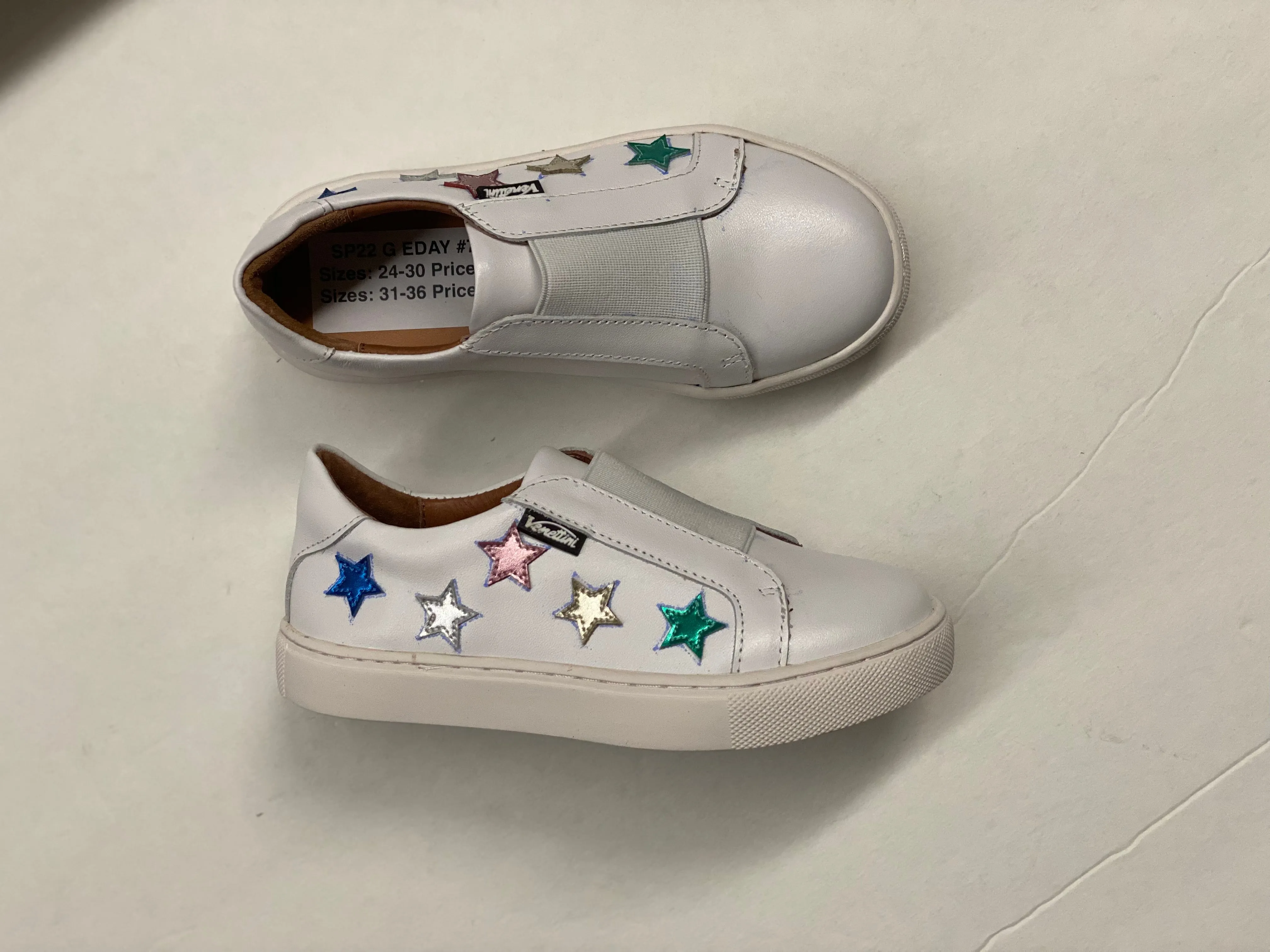 SALE Venettini Star Elastic Center Slip On Sneaker
